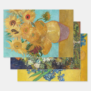Vincent Van Gogh Kunst Decoupage Inpakpapier Vel