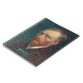 Vincent van Gogh  Kunst Gouden Monogram Schets Notitieboek (Linkerzijde)