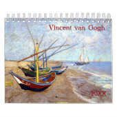 Vincent van Gogh Kunstmeesterwerken Kalender (Hoes)