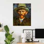 Vincent Van Gogh kunststijl Poster (Thuiskantoor)