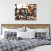 Vincent Van Gogh - La Guinguette op Montmartre Canvas Afdruk (Insitu (Slaapkamer))