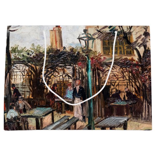 Vincent Van Gogh - La Guinguette op Montmartre Groot Cadeauzakje (Voorkant)