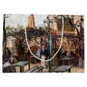 Vincent Van Gogh - La Guinguette op Montmartre Groot Cadeauzakje (Achterkant)