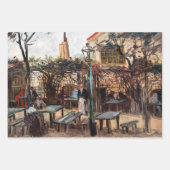 Vincent Van Gogh - La Guinguette op Montmartre Inpakpapier Vel (Voorkant 2)