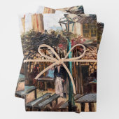 Vincent Van Gogh - La Guinguette op Montmartre Inpakpapier Vel (In situ)