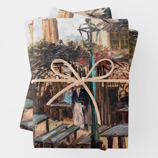 Vincent Van Gogh - La Guinguette op Montmartre Inpakpapier Vel (In situ)