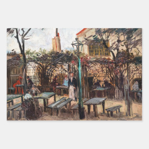 Vincent Van Gogh - La Guinguette op Montmartre Inpakpapier Vel