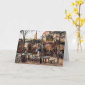 Vincent Van Gogh - La Guinguette op Montmartre Kaart (Gele Bloem)