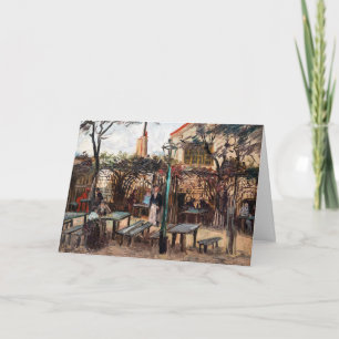 Vincent Van Gogh - La Guinguette op Montmartre Kaart