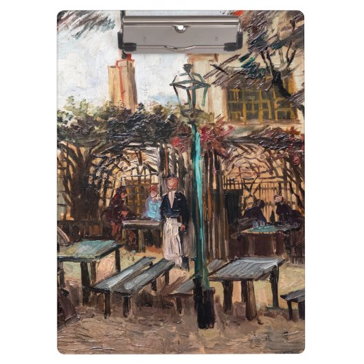 Vincent Van Gogh - La Guinguette op Montmartre Klembord (Voorkant)