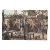 Vincent Van Gogh - La Guinguette op Montmartre Kussensloop (Achterkant)