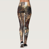 Vincent Van Gogh - La Guinguette op Montmartre Leggings (Achterkant)
