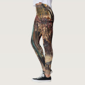 Vincent Van Gogh - La Guinguette op Montmartre Leggings (Links)