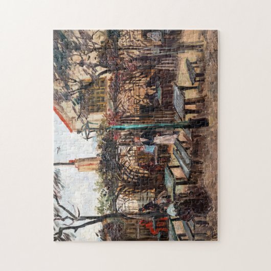 Vincent Van Gogh - La Guinguette op Montmartre Legpuzzel (Verticaal)