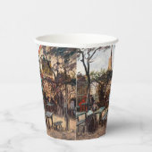 Vincent Van Gogh - La Guinguette op Montmartre Papieren Bekers (Rechts)
