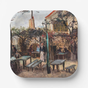 Vincent Van Gogh - La Guinguette op Montmartre Papieren Bordje