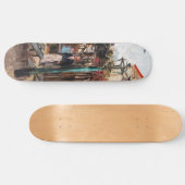 Vincent Van Gogh - La Guinguette op Montmartre Persoonlijk Skateboard (Horizontaal)