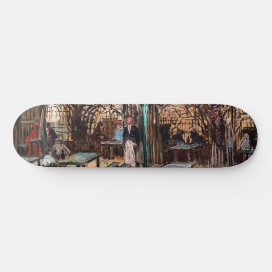 Vincent Van Gogh - La Guinguette op Montmartre Persoonlijk Skateboard (Horizontaal)