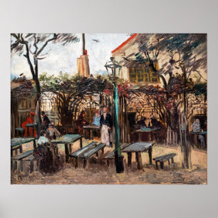 Vincent Van Gogh - La Guinguette op Montmartre Poster