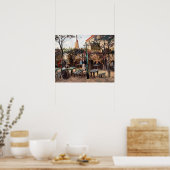 Vincent Van Gogh - La Guinguette op Montmartre Poster (Keuken)