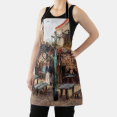 Vincent Van Gogh - La Guinguette op Montmartre Schort (Insitu)