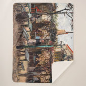 Vincent Van Gogh - La Guinguette op Montmartre Sherpa Deken (Voorkant)