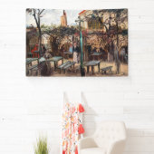 Vincent Van Gogh - La Guinguette op Montmartre Spandoek (Insitu)