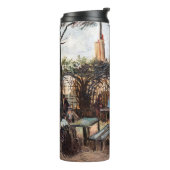 Vincent Van Gogh - La Guinguette op Montmartre Thermosbeker (Gedraaid links)