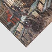 Vincent Van Gogh - La Guinguette op Montmartre Tissuepapier (Detail)