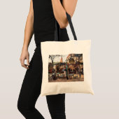 Vincent Van Gogh - La Guinguette op Montmartre Tote Bag (Voorkant (product))