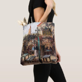 Vincent Van Gogh - La Guinguette op Montmartre Tote Bag (Dichtbij)