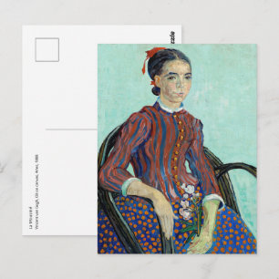 Vincent van Gogh - La Mousme Briefkaart