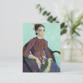 Vincent van Gogh - La Mousme Briefkaart (Staand voorkant)