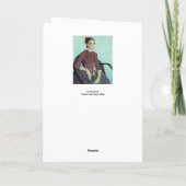 Vincent van Gogh - La Mousme Kaart (Achterkant)