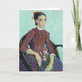 Vincent van Gogh - La Mousme Kaart (Voorkant)