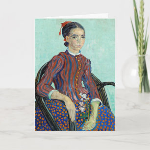 Vincent van Gogh - La Mousme Kaart
