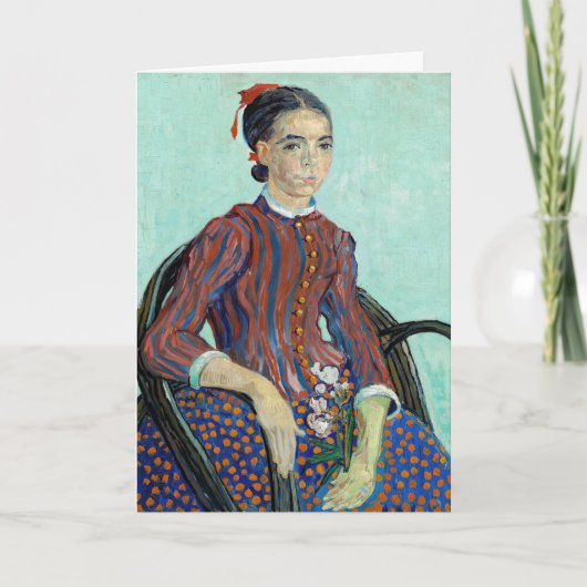 Vincent van Gogh - La Mousme Kaart (Voorkant)