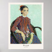 Vincent van Gogh La Mousmé Kunstdruk  Poster (Voorkant)
