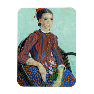 Vincent van Gogh - La Mousme Magneet