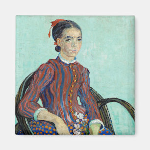 Vincent van Gogh - La Mousme Magneet
