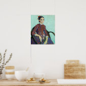 Vincent van Gogh - La Mousme Poster (Keuken)