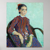 Vincent van Gogh - La Mousme Poster (Voorkant)