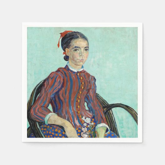 Vincent van Gogh - La Mousme Servet (Voorkant)