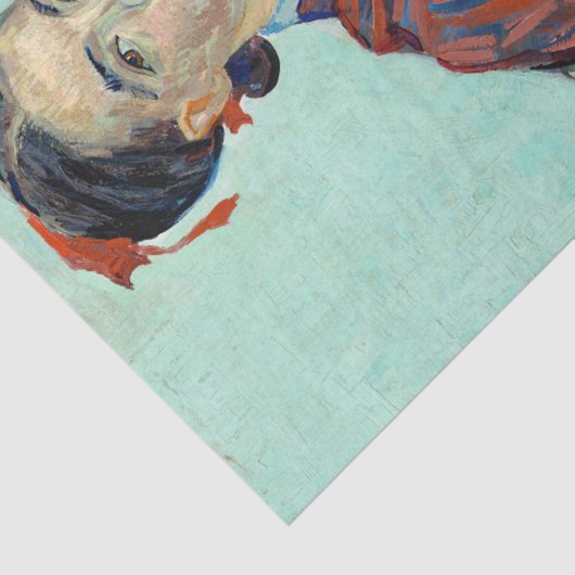 Vincent van Gogh - La Mousme Tissuepapier (Detail)