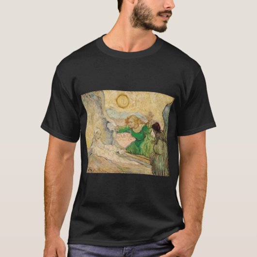vincent van gogh la surrection de lazare d apr s t-shirt (Voorkant)
