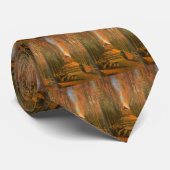 Vincent van Gogh - Laan met populieren in herfst Stropdas (Opgerold)