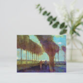 Vincent van Gogh - Landkreis met twee cijfers Briefkaart (Staand voorkant)