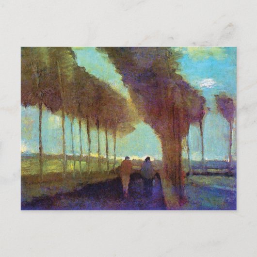 Vincent van Gogh - Landkreis met twee cijfers Briefkaart (Voorkant)