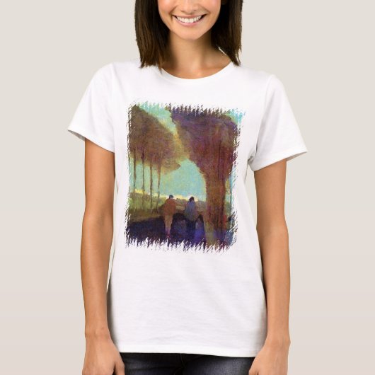Vincent van Gogh - Landkreis met twee cijfers T-shirt (Voorkant)
