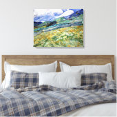 Vincent van Gogh Landscape uit Saint-Remy Canvas Afdruk (Insitu (Slaapkamer))